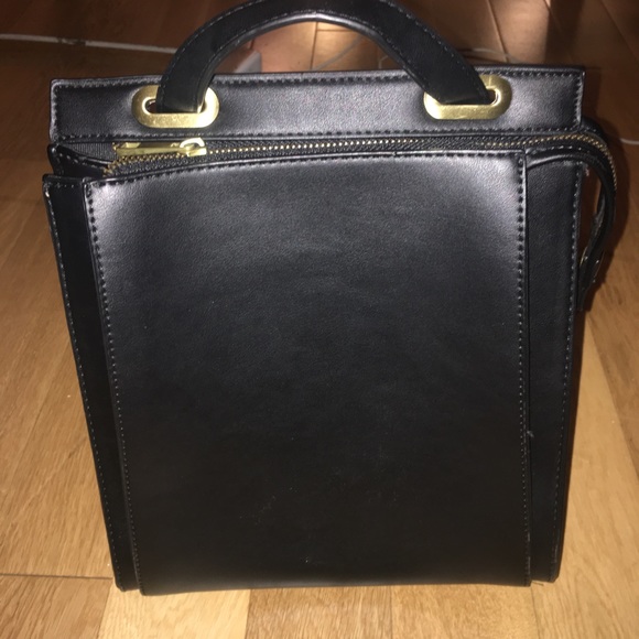 faux leather convertible backpack